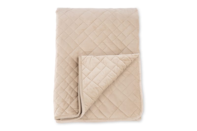 Päiväpeite Jilly 80x260 cm - Beige - Kodintekstiilit & matot - Vuodevaatteet - Päiväpeitto - Yhden hengen sängyn päiväpeitto