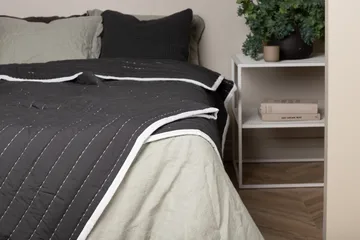 Päiväpeite Juni 150x250 cm - Antrasiitti - Kodintekstiilit & matot - Vuodevaatteet - Päiväpeitto - Yhden hengen sängyn päiväpeitto
