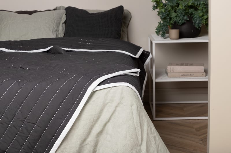 Päiväpeite Juni 150x250 cm - Antrasiitti - Kodintekstiilit & matot - Vuodevaatteet - Päiväpeitto - Yhden hengen sängyn päiväpeitto