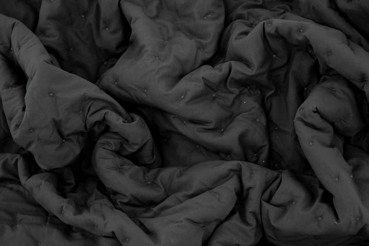 Päiväpeite Weasela 80x260 cm - Antrasiitti - Yhden hengen sängyn päiväpeitto - Parisängyn päiväpeitto - Vuodevaatteet