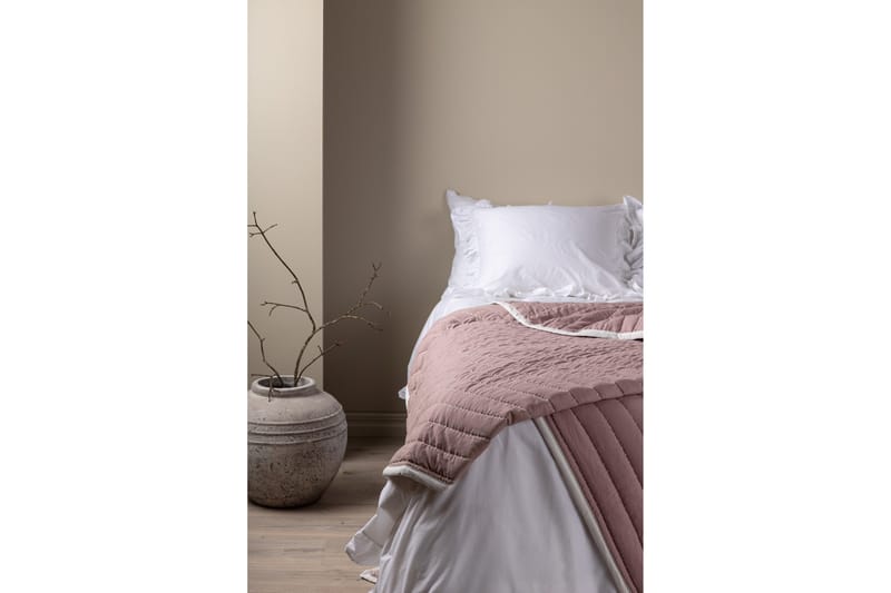 Päiväpeite Juni 180x260 cm - Vaalearoosa - Kodintekstiilit & matot - Vuodevaatteet - Päiväpeitto - Parisängyn päiväpeitto