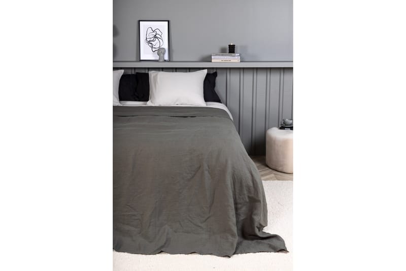 Päiväpeite Milo 150x250 cm - Vaaleanharmaa - Kodintekstiilit & matot - Vuodevaatteet - Päiväpeitto
 - Parisängyn päiväpeitto