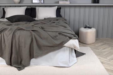 Päiväpeite Milo 260x260 cm - Vaaleanharmaa - Kodintekstiilit & matot - Vuodevaatteet - Päiväpeitto - Yhden hengen sängyn päiväpeitto