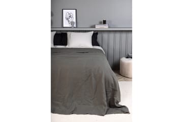 Päiväpeite Milo 260x260 cm - Vaaleanharmaa - Kodintekstiilit & matot - Vuodevaatteet - Päiväpeitto - Yhden hengen sängyn päiväpeitto