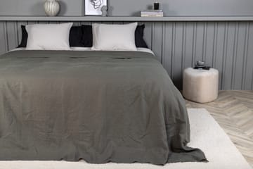 Päiväpeite Milo 260x260 cm - Vaaleanharmaa - Kodintekstiilit & matot - Vuodevaatteet - Päiväpeitto - Yhden hengen sängyn päiväpeitto