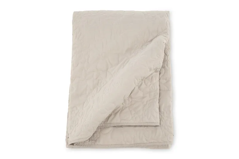 Päiväpeite Niki 260x260 cm - Beige - Kodintekstiilit & matot - Vuodevaatteet - Päiväpeitto - Parisängyn päiväpeitto