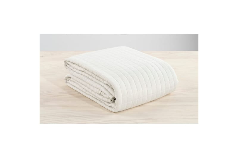 Sängynpeite 150 x 250 cm Valkoinen - Valkoinen - Kodintekstiilit & matot - Vuodevaatteet - Päiväpeitto
 - Yhden hengen sängyn päiväpeitto
