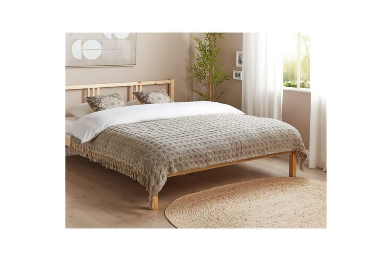 Sängynpeite Bere Taupe, 150x200 cm - Taupe, 150x200 cm - Kodintekstiilit & matot - Vuodevaatteet - Päiväpeitto
 - Yhden hengen sängyn päiväpeitto