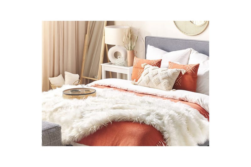 Sängynpeite Delice Valkoinen - Valkoinen - Kodintekstiilit & matot - Vuodevaatteet - Päiväpeitto - Yhden hengen sängyn päiväpeitto