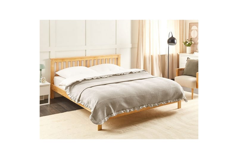 Sängynpeite Hatton Beige, 200x220 cm - Beige, 200x220 cm - Kodintekstiilit & matot - Vuodevaatteet - Päiväpeitto
 - Yhden hengen sängyn päiväpeitto