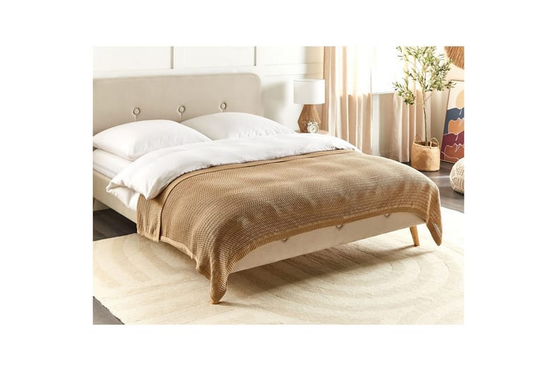 Sängynpeite Ilen Ruskea - Ruskea - Kodintekstiilit & matot - Vuodevaatteet - Päiväpeitto - Yhden hengen sängyn päiväpeitto