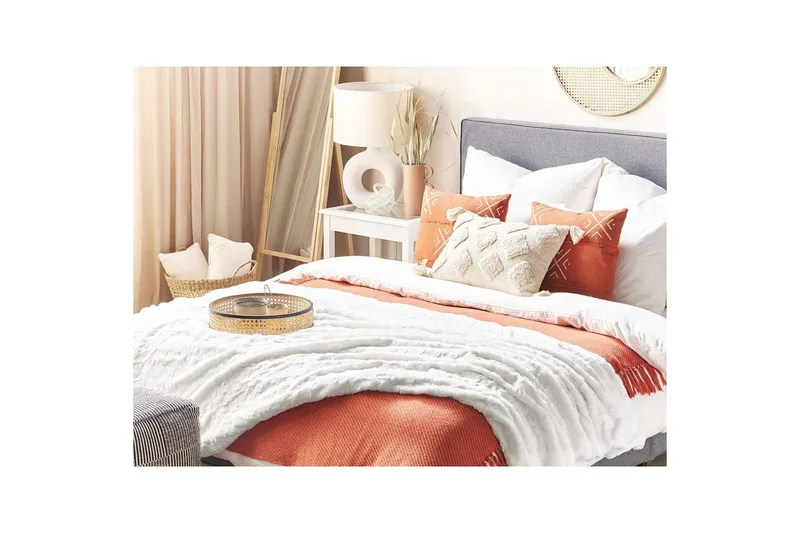 Sängynpeite Kandilli Valkoinen - Valkoinen - Kodintekstiilit & matot - Vuodevaatteet - Päiväpeitto - Yhden hengen sängyn päiväpeitto