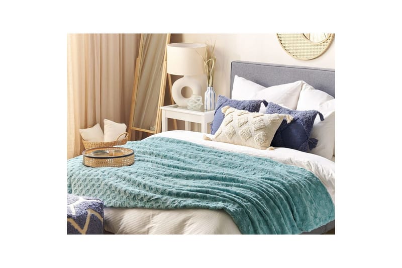 Sängynpeite Kandilli Vihreä/Valkoinen - Vihreä/Valkoinen - Kodintekstiilit & matot - Vuodevaatteet - Päiväpeitto - Yhden hengen sängyn päiväpeitto