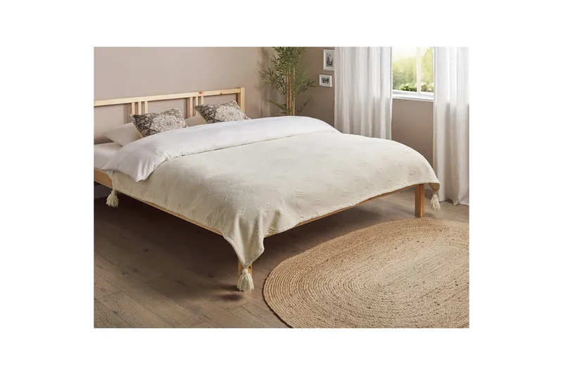 Sängynpeite Kazy 200x220 cm - 200x220 cm - Kodintekstiilit & matot - Vuodevaatteet - Päiväpeitto
 - Yhden hengen sängyn päiväpeitto