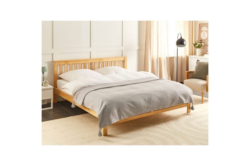 Sängynpeite Lindula Beige, 150x200 cm - Beige, 150x200 cm - Kodintekstiilit & matot - Vuodevaatteet - Päiväpeitto - Yhden hengen sängyn päiväpeitto