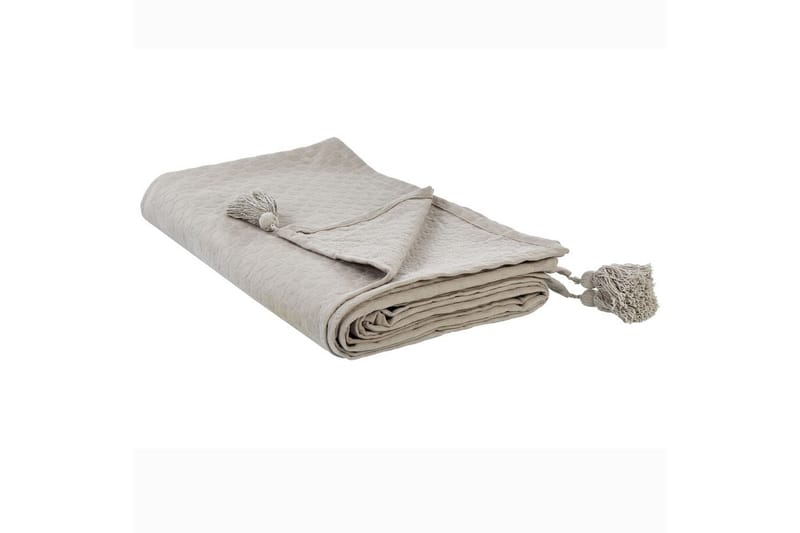 Sängynpeite Lindula Beige, 200x220 cm - Beige, 200x220 cm - Kodintekstiilit & matot - Vuodevaatteet - Päiväpeitto
 - Yhden hengen sängyn päiväpeitto