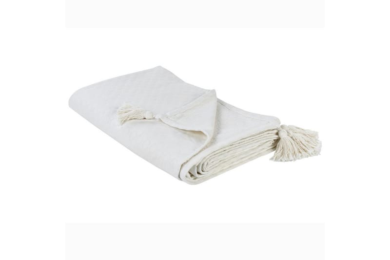 Sängynpeite Lindula Valkoinen, 200x220 cm - Valkoinen, 200x220 cm - Kodintekstiilit & matot - Vuodevaatteet - Päiväpeitto
 - Yhden hengen sängyn päiväpeitto