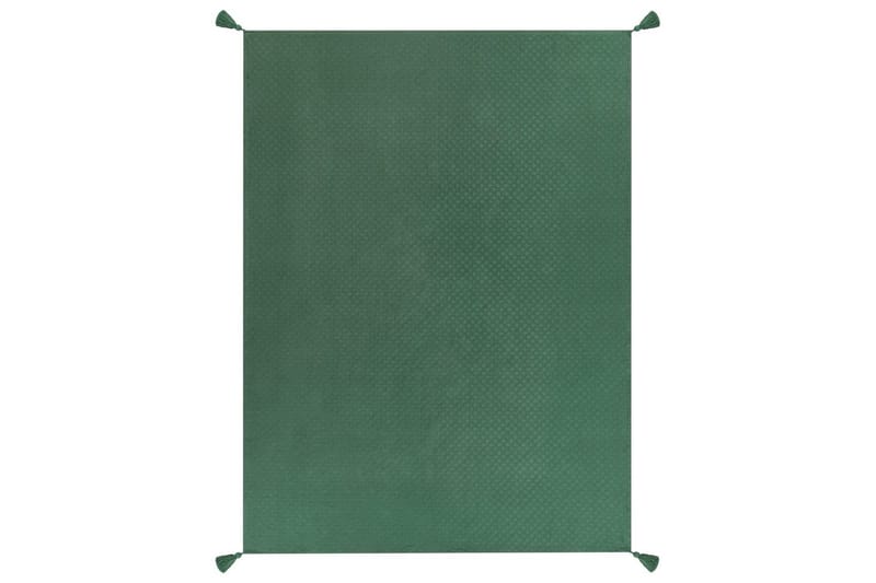 Sängynpeite Lindula Vihreä, 150x200 cm - Vihreä, 150x200 cm - Kodintekstiilit & matot - Vuodevaatteet - Päiväpeitto
 - Yhden hengen sängyn päiväpeitto