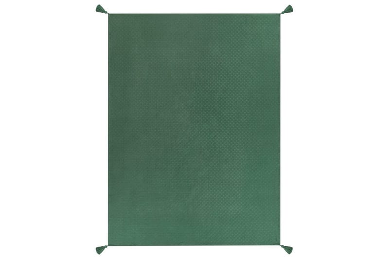 Sängynpeite Lindula Vihreä, 150x200 cm - Vihreä, 150x200 cm - Kodintekstiilit & matot - Vuodevaatteet - Päiväpeitto - Yhden hengen sängyn päiväpeitto
