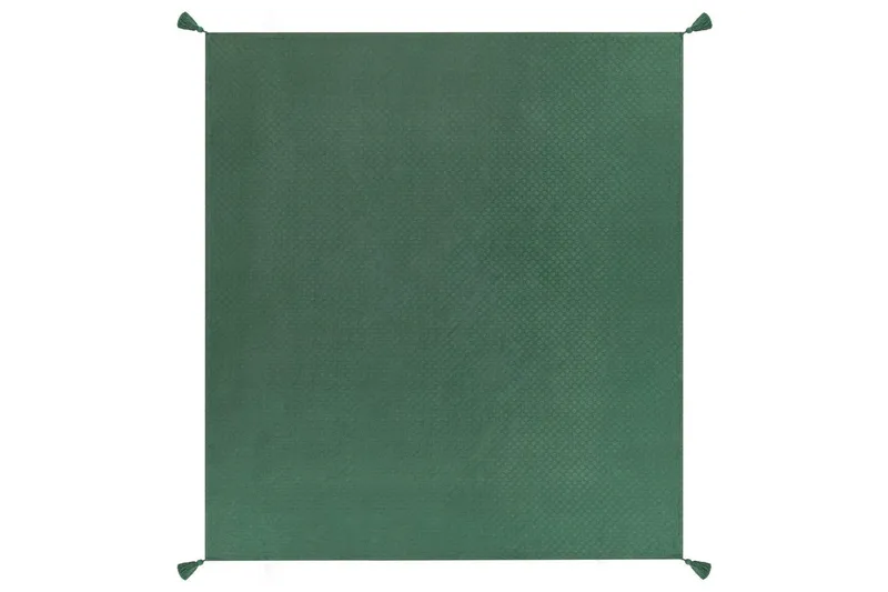 Sängynpeite Lindula Vihreä, 200x220 cm - Vihreä, 200x220 cm - Kodintekstiilit & matot - Vuodevaatteet - Päiväpeitto - Yhden hengen sängyn päiväpeitto