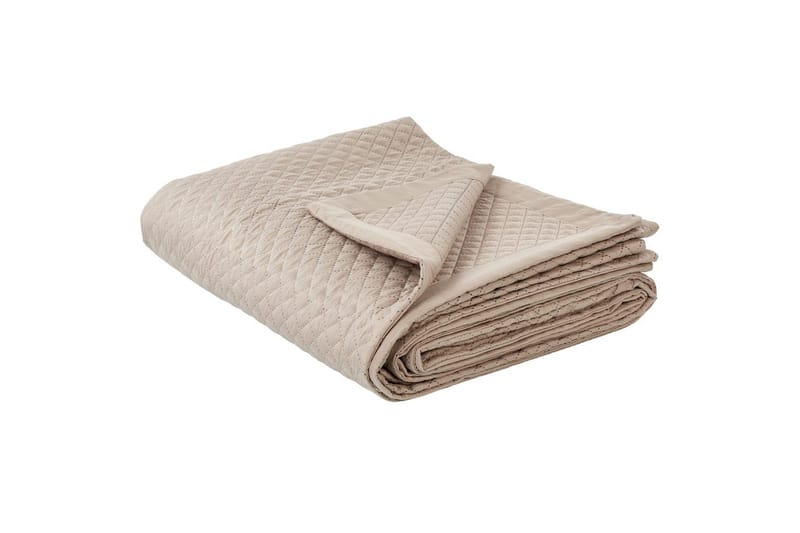 Sängynpeite Nape Beige, 200x220 cm - Beige, 200x220 cm - Kodintekstiilit & matot - Vuodevaatteet - Päiväpeitto
 - Yhden hengen sängyn päiväpeitto
