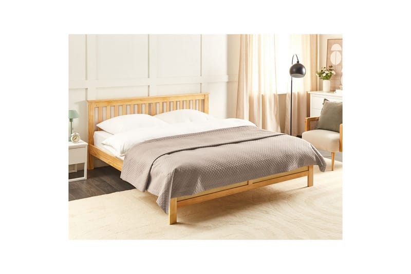 Sängynpeite Nape Beige, 200x220 cm - Beige, 200x220 cm - Kodintekstiilit & matot - Vuodevaatteet - Päiväpeitto
 - Yhden hengen sängyn päiväpeitto