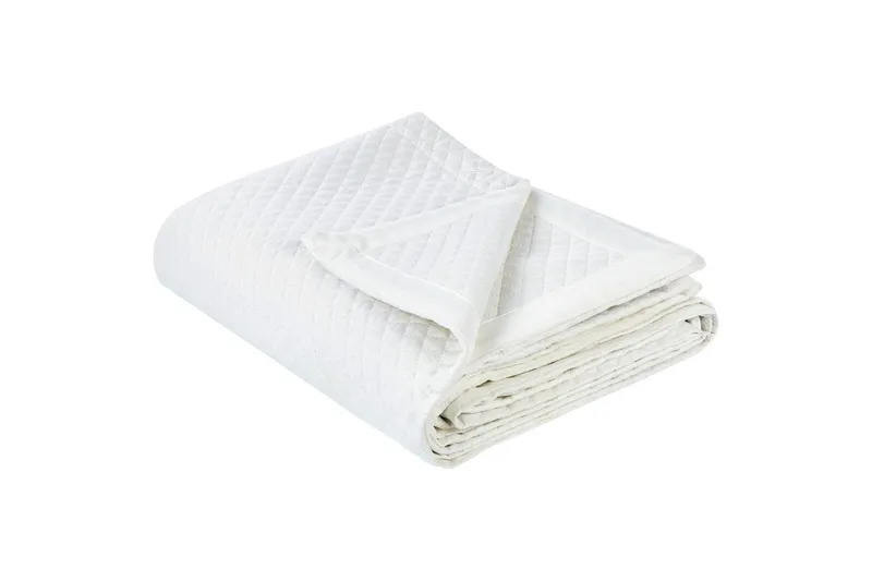 Sängynpeite Nape Valkoinen, 220x240 cm - Valkoinen, 220x240 cm - Kodintekstiilit & matot - Vuodevaatteet - Päiväpeitto - Yhden hengen sängyn päiväpeitto