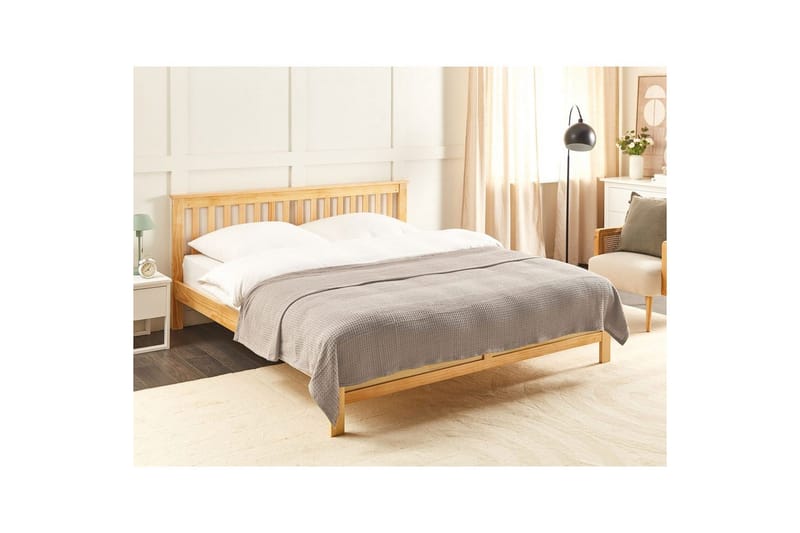 Sängynpeite Ragala Taupe, 200x220 cm - Taupe, 200x220 cm - Kodintekstiilit & matot - Vuodevaatteet - Päiväpeitto - Yhden hengen sängyn päiväpeitto