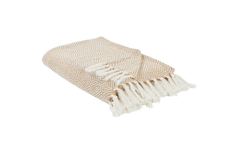 Sängynpeite Toutli Beige, 200x220 cm - Beige, 200x220 cm - Kodintekstiilit & matot - Vuodevaatteet - Päiväpeitto
 - Yhden hengen sängyn päiväpeitto