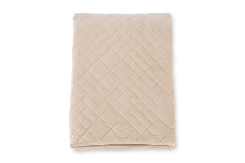 Päiväpeite Jilly 80x150 cm - Beige - Kodintekstiilit & matot - Vuodevaatteet - Päiväpeitto - Yhden hengen sängyn päiväpeitto