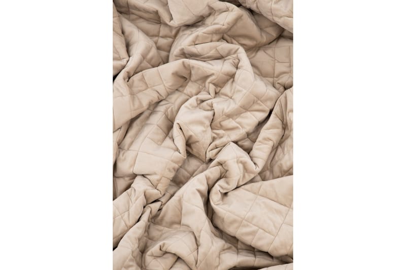 Päiväpeite Jilly 80x260 cm - Beige - Kodintekstiilit & matot - Vuodevaatteet - Päiväpeitto - Yhden hengen sängyn päiväpeitto