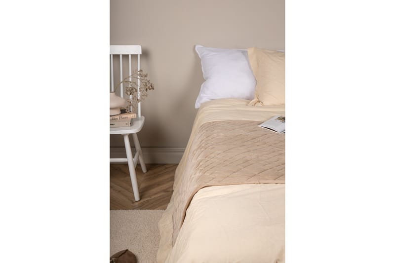 Päiväpeite Jilly 80x260 cm - Beige - Kodintekstiilit & matot - Vuodevaatteet - Päiväpeitto - Yhden hengen sängyn päiväpeitto