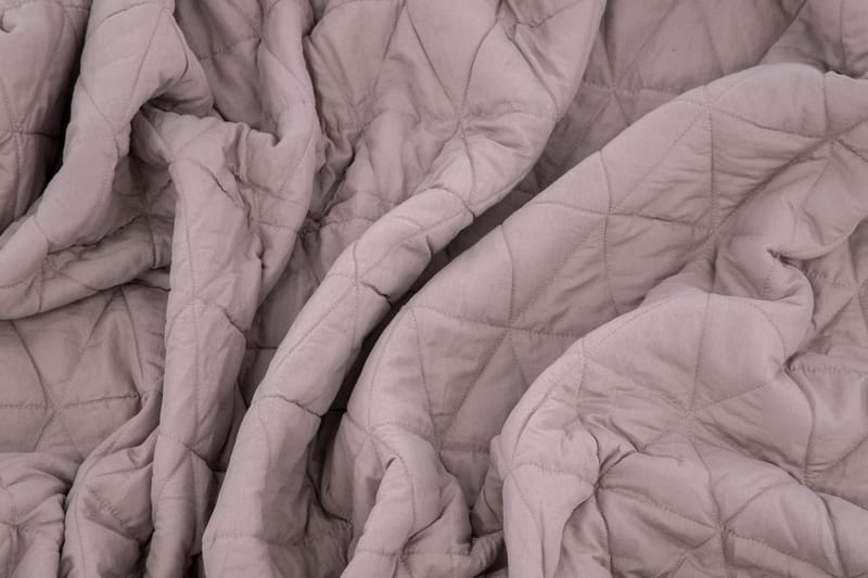 Päiväpeite Nilla 150x250 cm - Vaalearoosa - Kodintekstiilit & matot - Vuodevaatteet - Päiväpeitto - Yhden hengen sängyn päiväpeitto