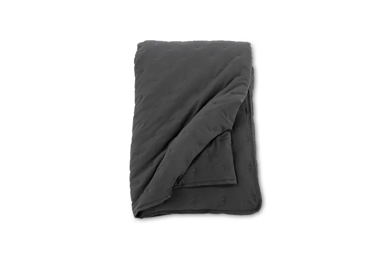 Päiväpeite Sally 150x250 cm - Antrasiitti - Kodintekstiilit & matot - Vuodevaatteet - Päiväpeitto
 - Yhden hengen sängyn päiväpeitto