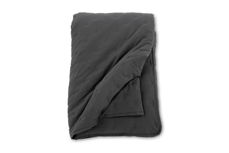Päiväpeite Sally 260x260 cm - Antrasiitti - Kodintekstiilit & matot - Vuodevaatteet - Päiväpeitto - Yhden hengen sängyn päiväpeitto