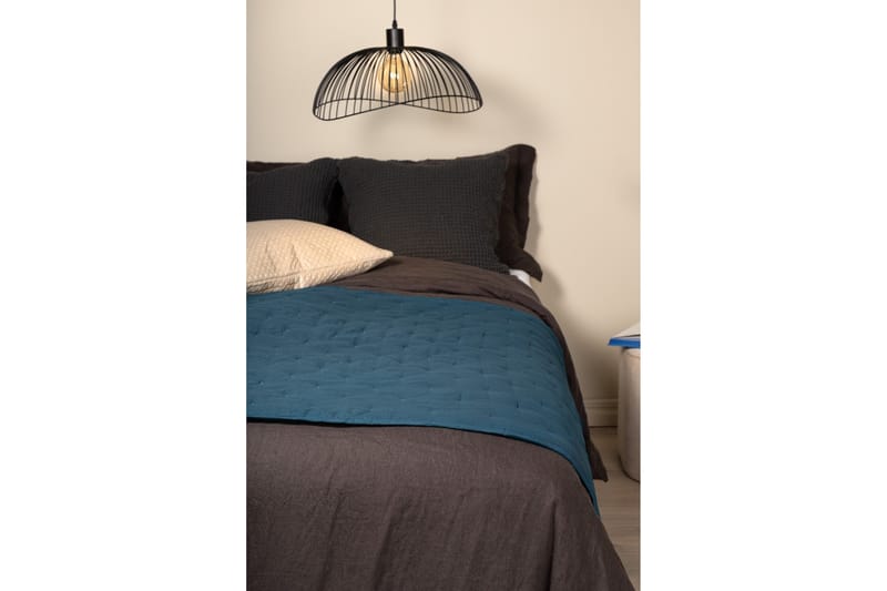 Päiväpeite Sally 260x80 cm - Sininen - Kodintekstiilit & matot - Vuodevaatteet - Päiväpeitto - Yhden hengen sängyn päiväpeitto