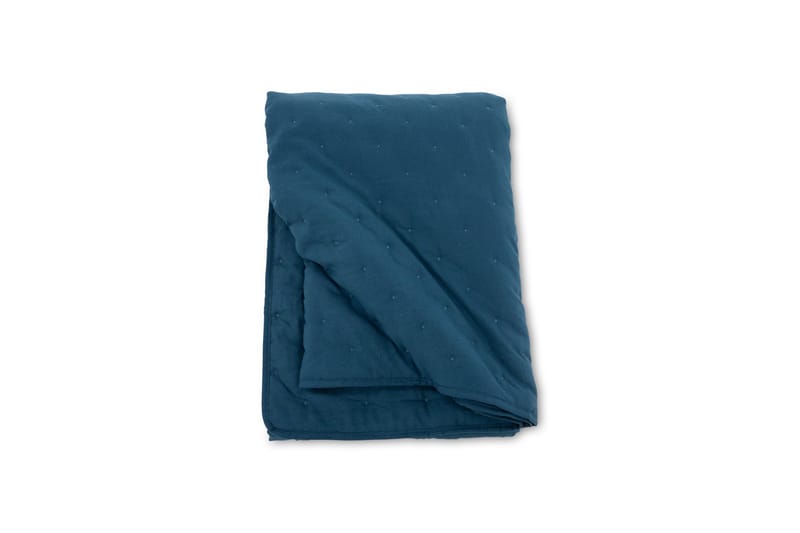Päiväpeite Sally 260x80 cm - Sininen - Kodintekstiilit & matot - Vuodevaatteet - Päiväpeitto - Yhden hengen sängyn päiväpeitto
