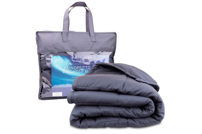 Polar Night Painopeitto 5 kg 135x200 cm - Musta - Kodintekstiilit & matot - Vuodevaatteet - Peitto
 - Painopeitto
