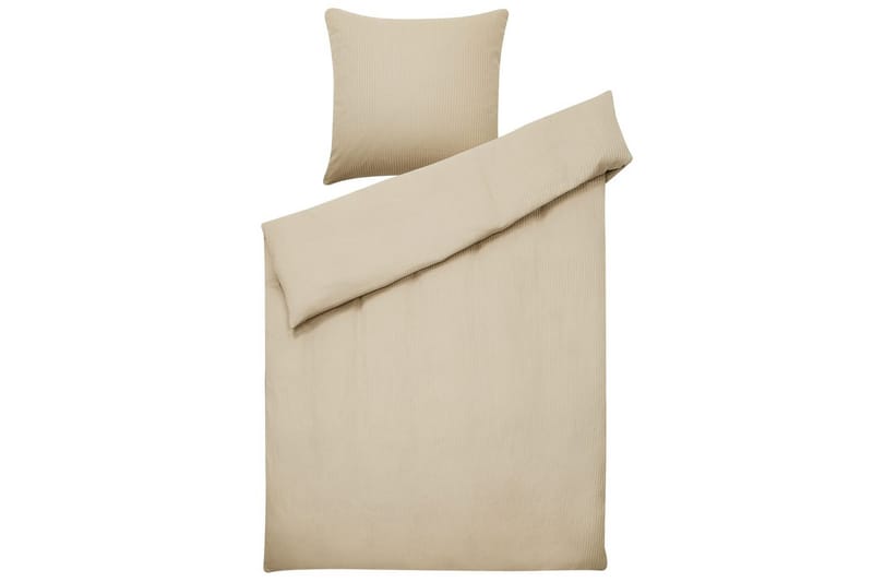 Pussilakanasetti Avondale Beige, 200x135 cm - Beige, 200x135 cm - Kodintekstiilit & matot - Vuodevaatteet - Peitto
 - Tuplapeitto