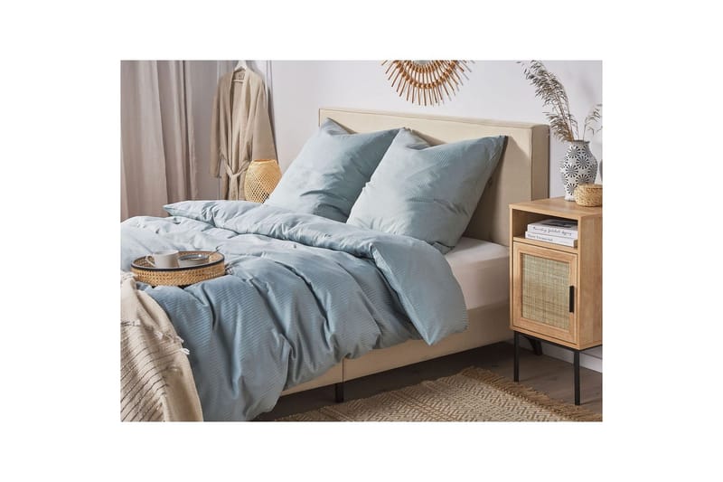 Pussilakanasetti Avondale Harmaa, 220x155 cm - Harmaa, 220x155 cm - Kodintekstiilit & matot - Vuodevaatteet - Peitto - Tuplapeitto