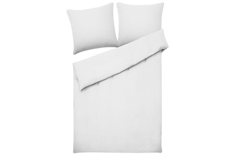Pussilakanasetti Avondale Valkoinen, 220x155 cm - Valkoinen, 220x155 cm - Kodintekstiilit & matot - Vuodevaatteet - Pussilakanasetti - Pussilakanasetti yhden hengen sänkyyn