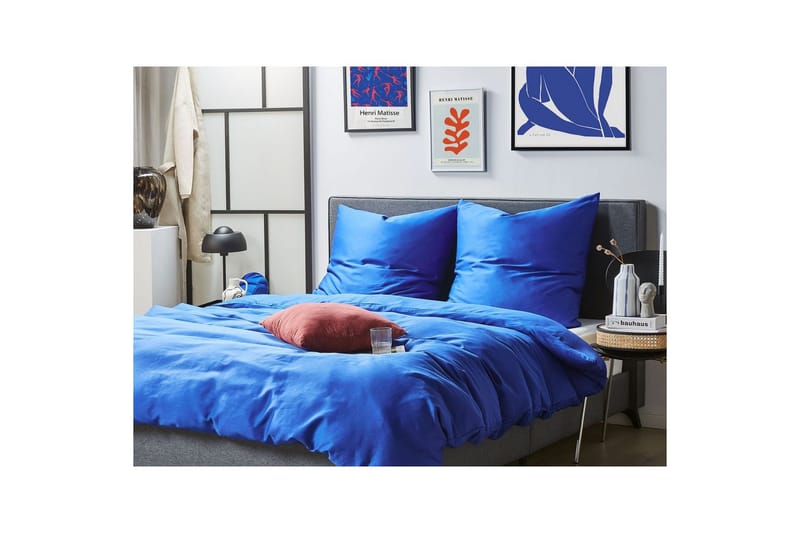 Pussilakanasetti Harmonridge Sininen, 200x135 cm - Sininen, 200x135 cm - Kodintekstiilit & matot - Vuodevaatteet - Peitto
 - Tuplapeitto
