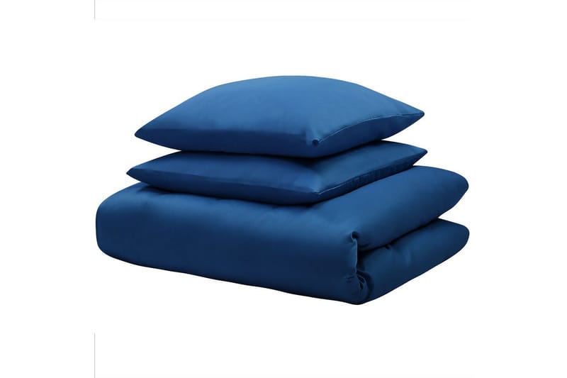 Pussilakanasetti Harmonridge Sininen, 220x155 cm - Sininen, 220x155 cm - Kodintekstiilit & matot - Vuodevaatteet - Pussilakanasetti - Pussilakanasetti yhden hengen sänkyyn