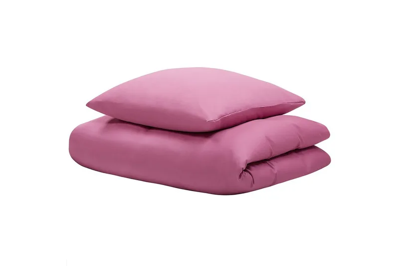 Pussilakanasetti Harmonridge Vaaleanpunainen, 200x135 cm - Vaaleanpunainen, 200x135 cm - Kodintekstiilit & matot - Vuodevaatteet - Pussilakanasetti - Pussilakanasetti yhden hengen sänkyyn