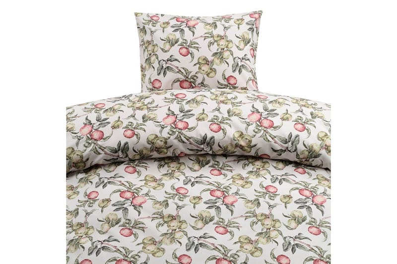 Pussilakanasetti Yhden hengen sänky 2-osainen Äppellunden Monivärinen, Harmaa