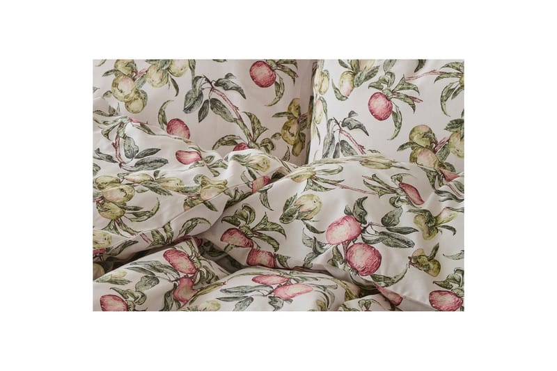 Pussilakanasetti Yhden hengen sänky 2-osainen Äppellunden Monivärinen - Harmaa - Kodintekstiilit & matot - Vuodevaatteet - Peitto
 - Tuplapeitto