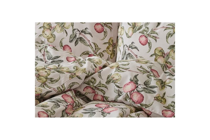 Pussilakanasetti Yhden hengen sänky 2-osainen Äppellunden Monivärinen - Harmaa - Kodintekstiilit & matot - Vuodevaatteet - Peitto
 - Tuplapeitto
