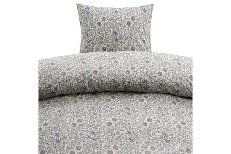 Pussilakanasetti Yhden hengen sänkyyn 2-osainen Botanique - Sininen - Kodintekstiilit & matot - Vuodevaatteet - Peitto
 - Tuplapeitto