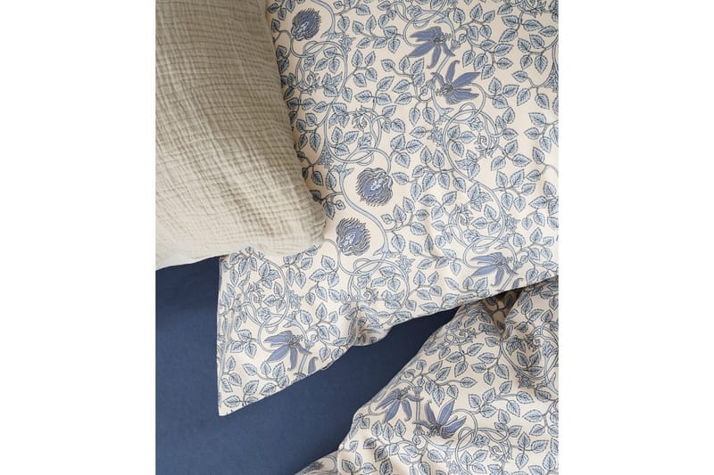 Pussilakanasetti Yhden hengen sänkyyn 2-osainen Botanique - Sininen - Kodintekstiilit & matot - Vuodevaatteet - Peitto
 - Tuplapeitto