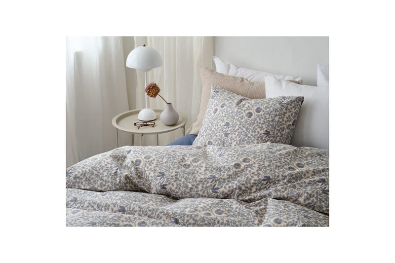 Pussilakanasetti Yhden hengen sänkyyn 2-osainen Botanique - Sininen - Kodintekstiilit & matot - Vuodevaatteet - Peitto
 - Tuplapeitto